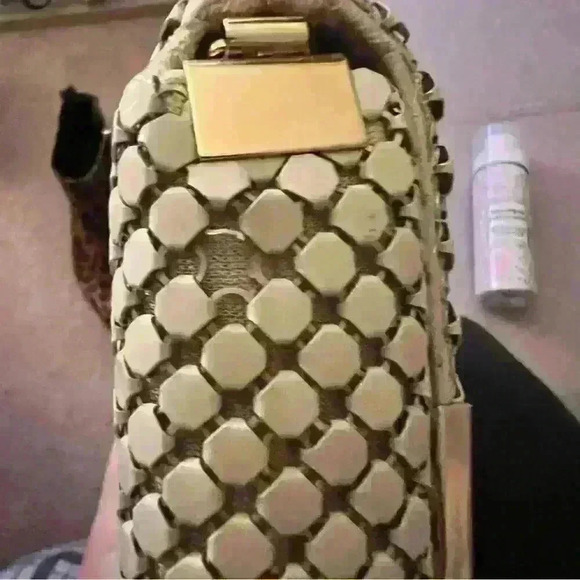 Vintage Enamel Pailette Metal Clutch Purses Bundle of 2 - Picture 9 of 16